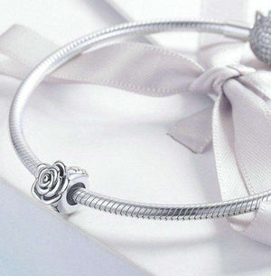 Pandora Compatible 925 sterling silver Rose Flower Buds Charm From CharmSA Image 3