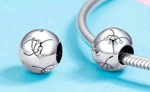 Pandora Compatible 925 sterling silver Dandelion Flower Round Charm From CharmSA Image 3