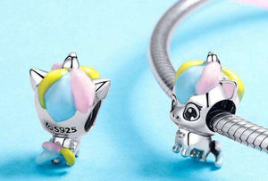 Pandora Compatible 925 sterling silver Colorful Enamel Licorne Charm From CharmSA Image 3