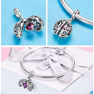 Pandora Compatible 925 sterling silver Secret Fruit Box Cage Dangle Charm From CharmSA Image 2