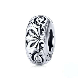 Pandora Compatible 925 sterling silver Lily Flower Stopper From CharmSA Image 1