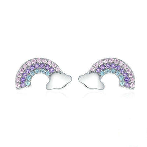 Rainbow Stud Earrings From CharmSA Image 1