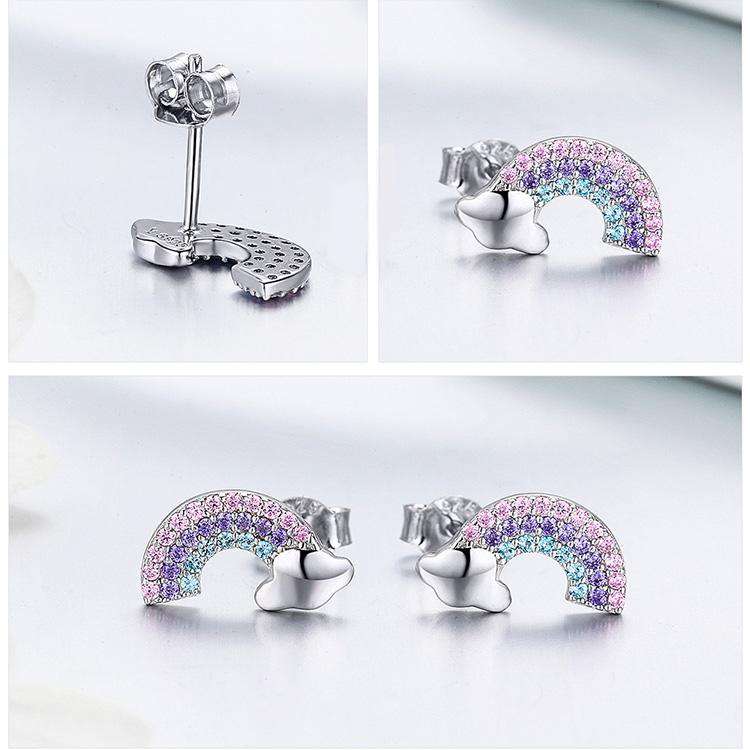 Rainbow Stud Earrings From CharmSA Image 2