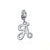 Pandora Compatible 925 sterling silver Alphabet A to Z Dangle Charm From CharmSA Image 24