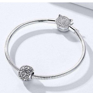 Pandora Compatible 925 sterling silver European Engraved Pattern Charm From CharmSA Image 3