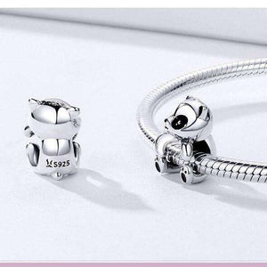 Pandora Compatible 925 sterling silver Panda Hug Charm From CharmSA Image 3