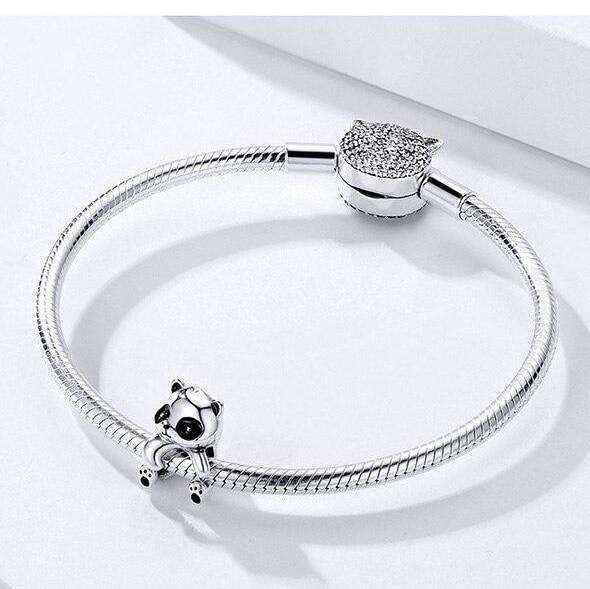 New pandora panda on sale charm sterling silver