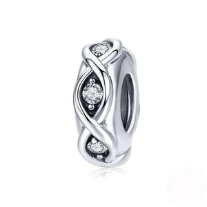 Pandora Compatible 925 sterling silver Infinity Love Spacer From CharmSA Image 1