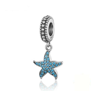Pandora Compatible 925 sterling silver Starfish Charm From CharmSA Image 1