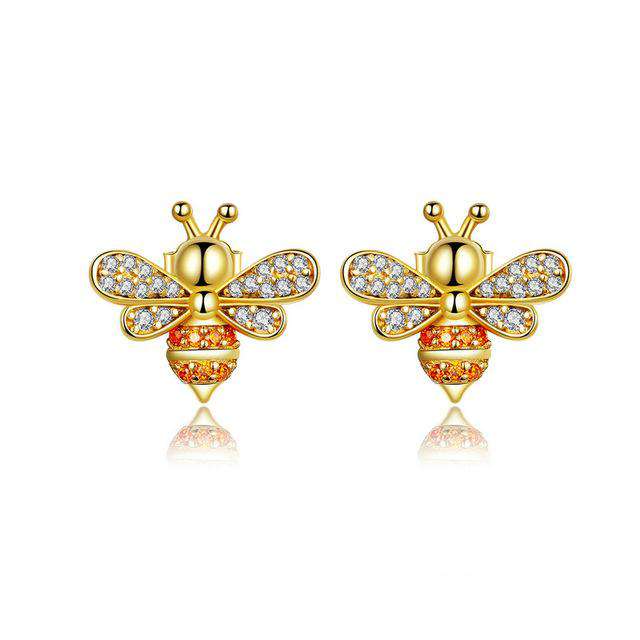 Baby Bee Stud Earrings From CharmSA Image 1