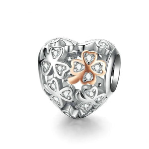 Pandora Compatible 925 sterling silver Lucky Clover Charm From CharmSA Image 1